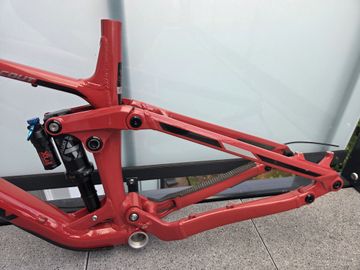 Gebrauchtes Transition Scout Alloy Frameset 2023 Frameset 2023 Mountainbike, Rot, 27.5 — Bild 5 von 10