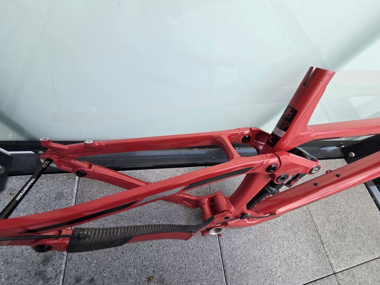 Gebrauchtes Transition Scout Alloy Frameset 2023 Frameset 2023 Mountainbike, Rot, 27.5 — Bild 3 von 10