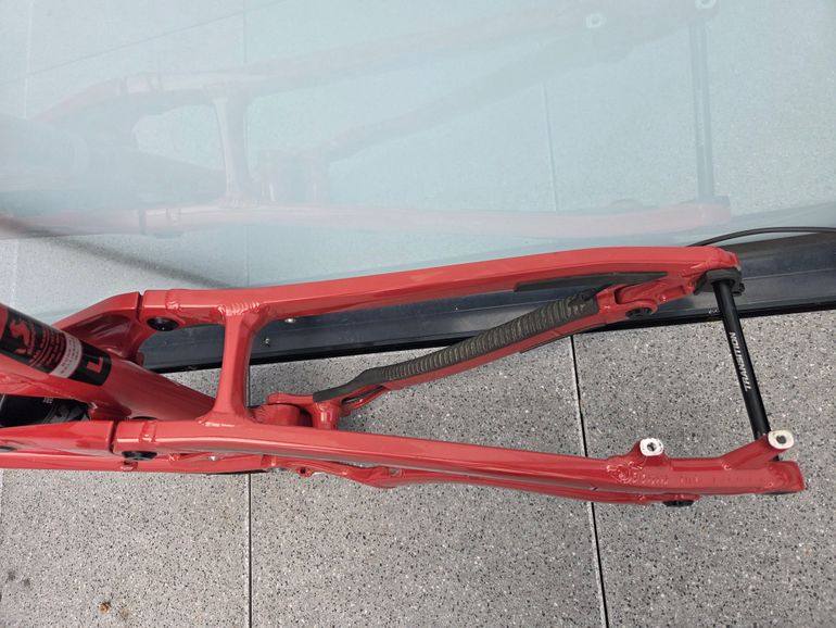 Gebrauchtes Transition Scout Alloy Frameset 2023 Frameset 2023 Mountainbike, Rot, 27.5 — Bild 7 von 10