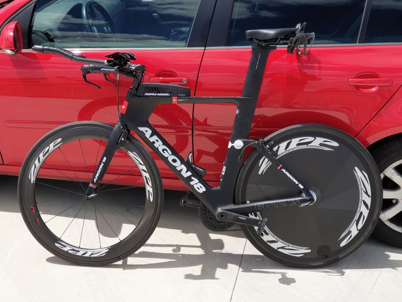 Argon 18 E117 Ultegra Di2 Lenticular Zipp Super 9 404 delantera y 808 traaera 2015 Road & Gravel d'occasion