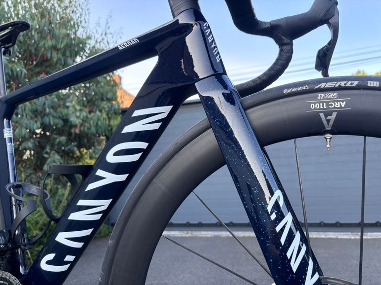 Gebrauchtes Canyon Aeroad CFR AXS 2026 2026 Road & Gravel, Blau — Bild 8 von 8