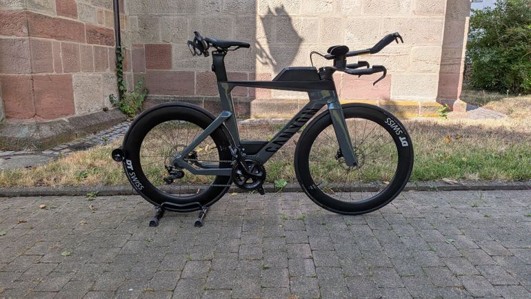 Used Canyon Speedmax CF 7 2024 2024 Road & Gravel, Light Gray — image 3 of 14