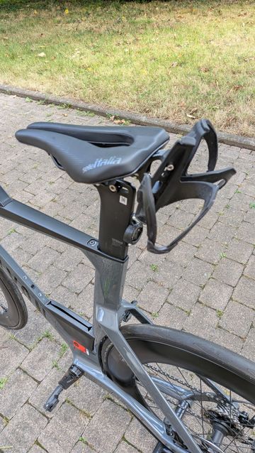 Used Canyon Speedmax CF 7 2024 2024 Road & Gravel, Light Gray — image 6 of 14
