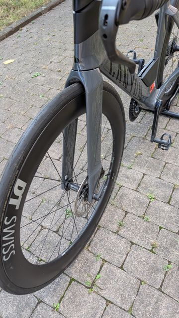 Used Canyon Speedmax CF 7 2024 2024 Road & Gravel, Light Gray — image 8 of 14