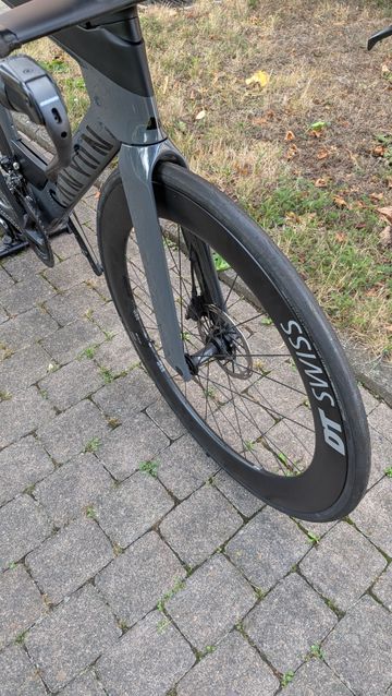Used Canyon Speedmax CF 7 2024 2024 Road & Gravel, Light Gray — image 7 of 14