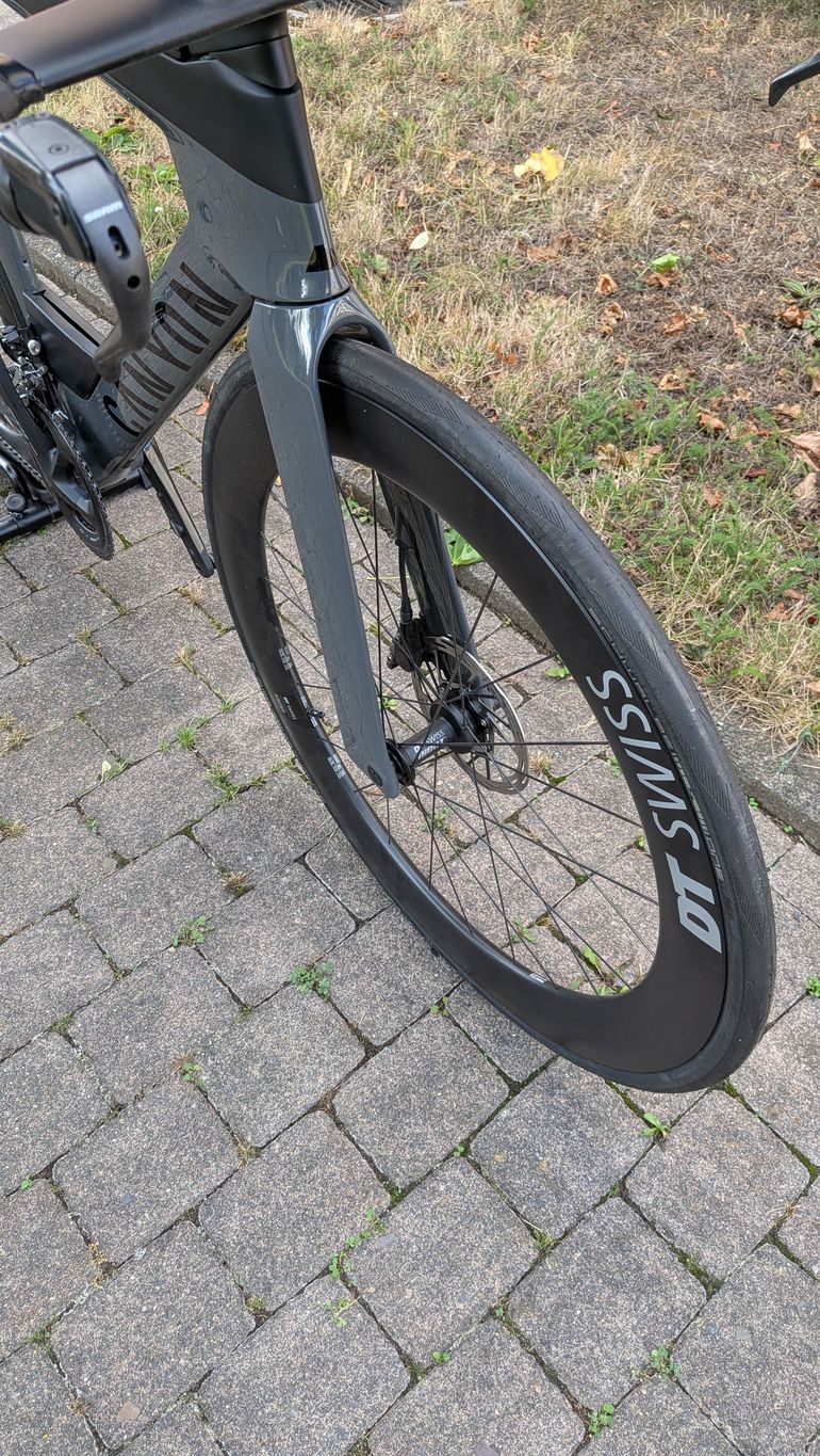 Used Canyon Speedmax CF 7 2024 2024 Road & Gravel, Light Gray — image 7 of 14