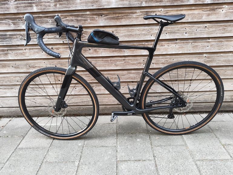 Cannondale Topstone Carbon 5 2021 2021 Road & Gravel usato, Grigio chiaro — immagine 3 di 10
