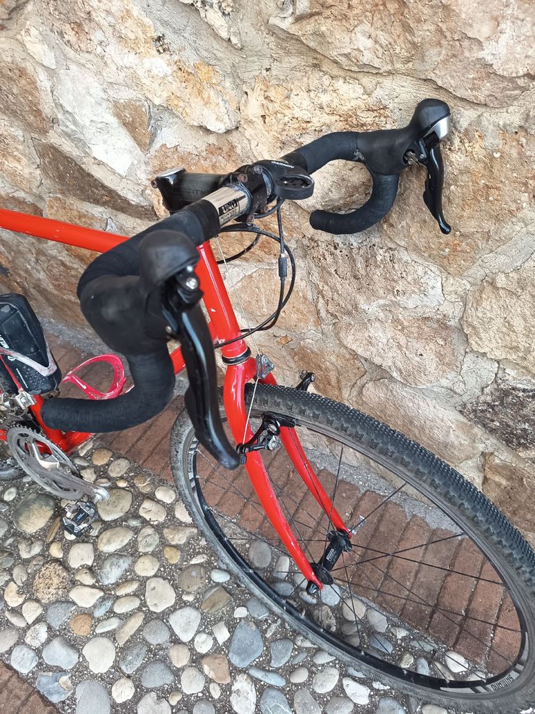 Gebrauchtes Petta Custom Shimano 105 2005 Road & Gravel, Rot — Bild 6 von 6