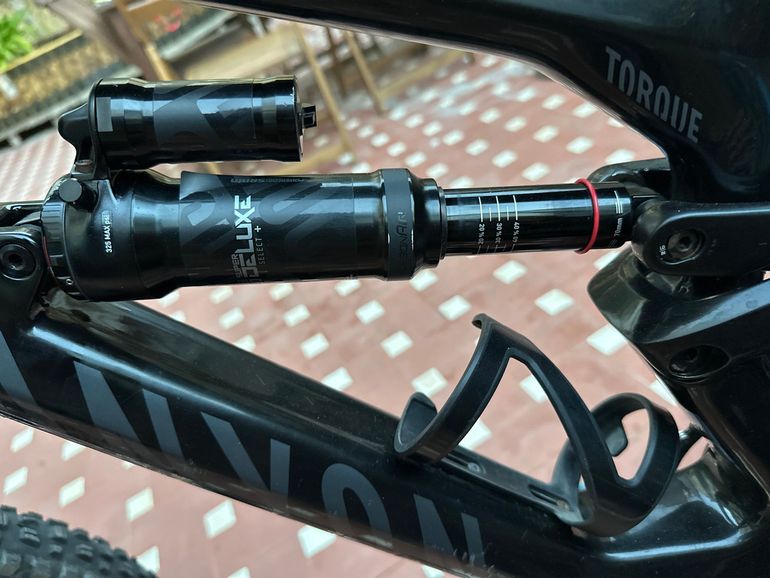 Gebrauchtes Canyon Torque SRAM GX Eagle 2022 Mountainbike, Schwarz — Bild 19 von 21