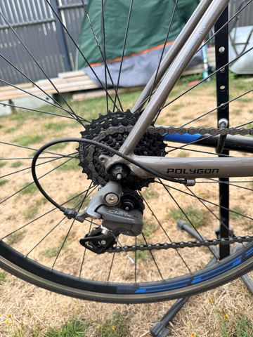 Used Polygon STRATTOS S2 2024 2024 Road & Gravel, Light Gray — image 5 of 7