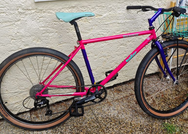 Gebrauchtes Topline Stampede 1994 Mountainbike, Violett — Bild 3 von 6