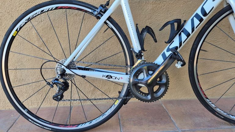 Isaac Kaon Shimano Ultegra 2017 Road & Gravel usato, Bianco — immagine 7 di 8