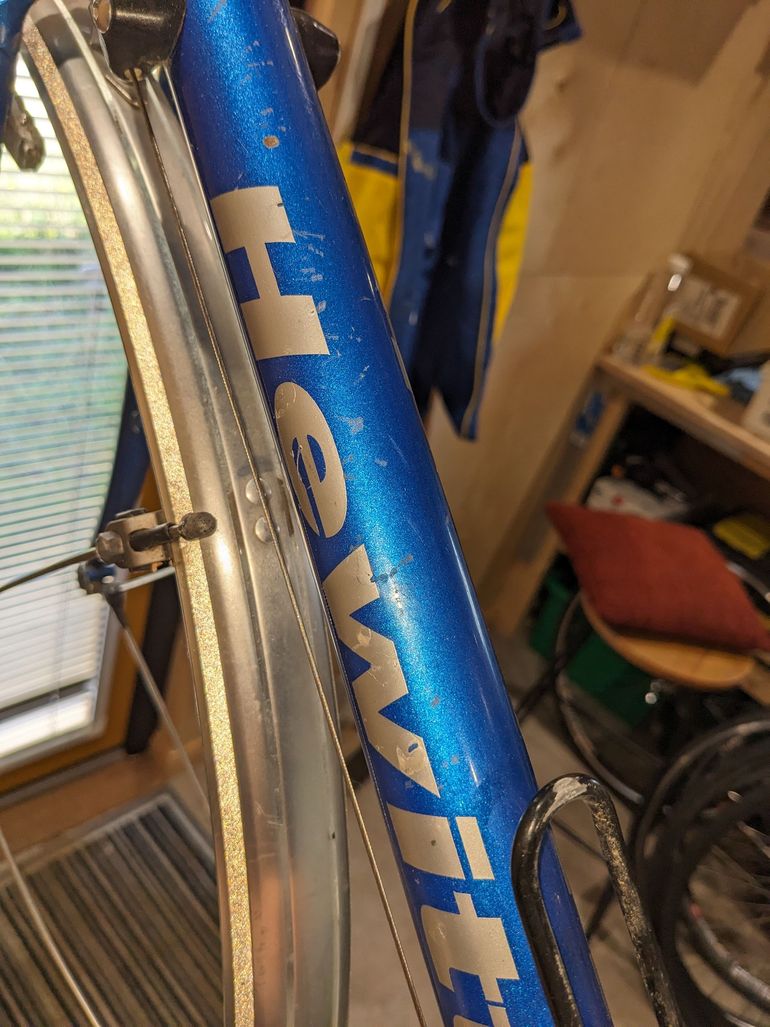 Used Hewitt Cheviot Frameset 2010 Road & Gravel, Blue — image 11 of 11