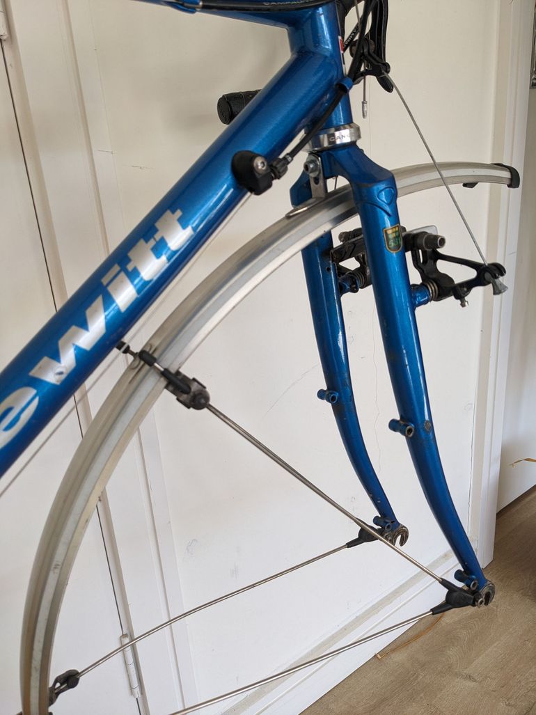 Used Hewitt Cheviot Frameset 2010 Road & Gravel, Blue — image 2 of 11