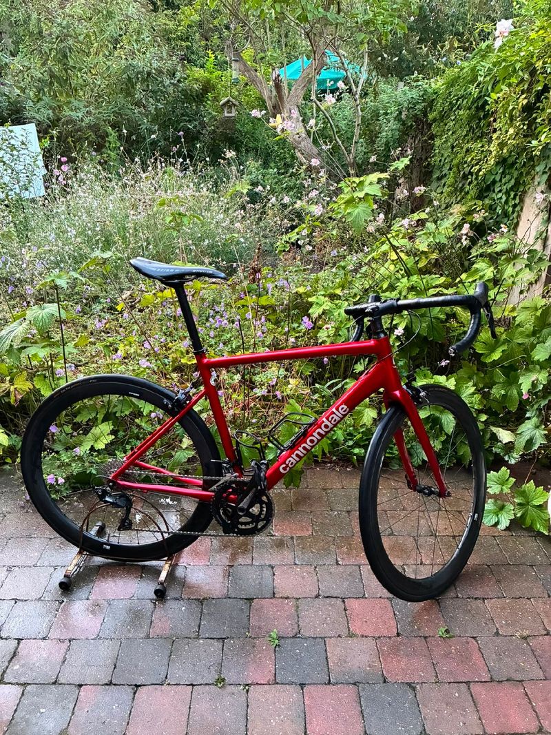 Used Cannondale CAAD Optimo 1 2022 FFWD TYRO 2.0 Carbon 45mm 2022 Road & Gravel