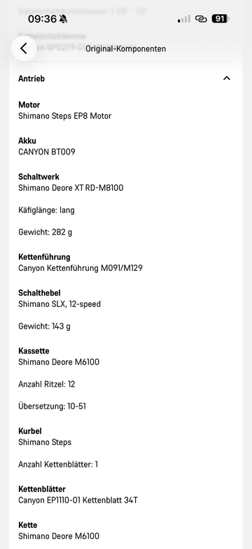 Używany Canyon Spectral:ON CF 8 2022 2022 Mountainbike — zdjęcie 6 z 10