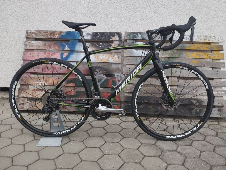 Gebrauchtes Merida Cyclo Cross 500 2015 - size 52cm 2015 Road & Gravel, Schwarz — Bild 1 von 13
