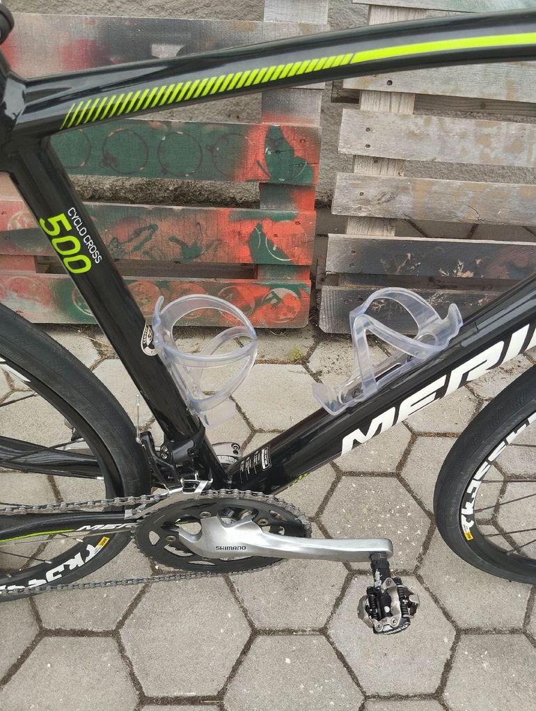 Gebrauchtes Merida Cyclo Cross 500 2015 - size 52cm 2015 Road & Gravel, Schwarz — Bild 8 von 13
