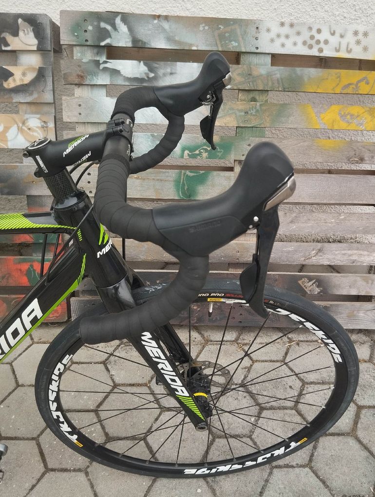 Gebrauchtes Merida Cyclo Cross 500 2015 - size 52cm 2015 Road & Gravel, Schwarz — Bild 4 von 13