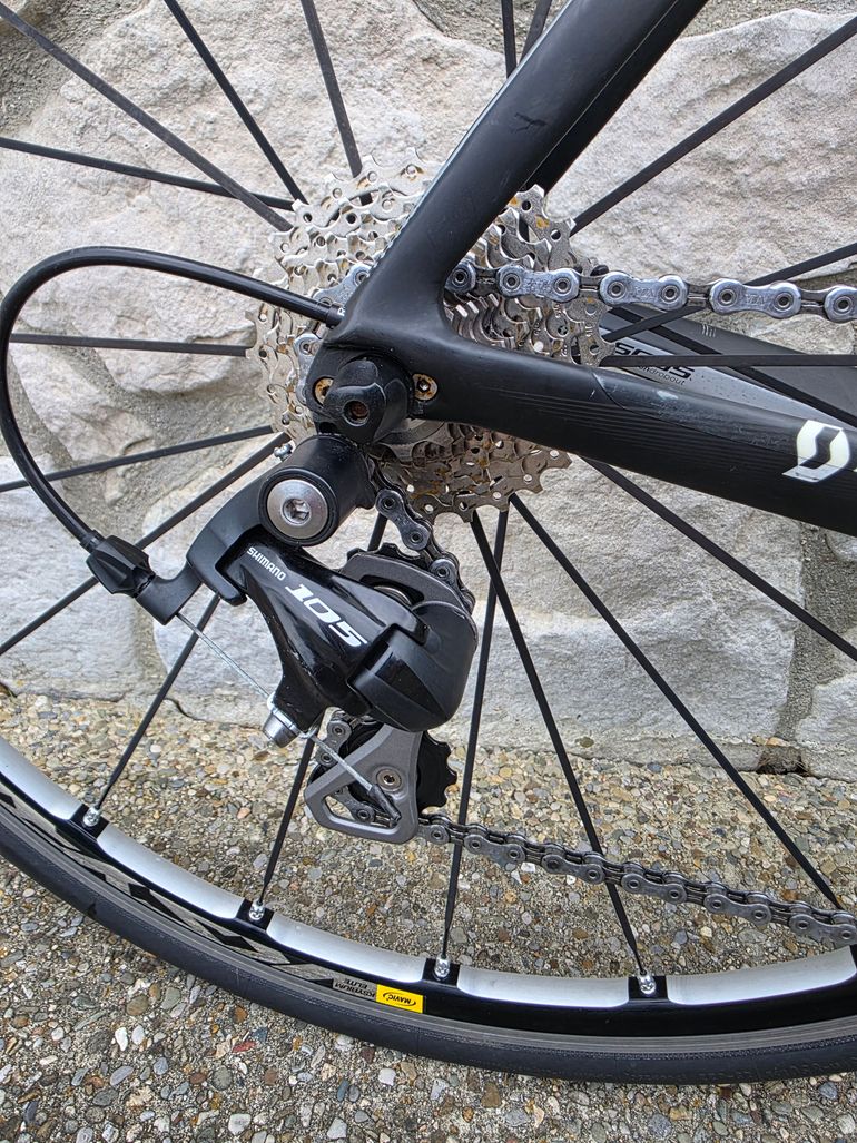 Used Scott Foil 20 2012 2012 Road & Gravel, Light Gray — image 10 of 16
