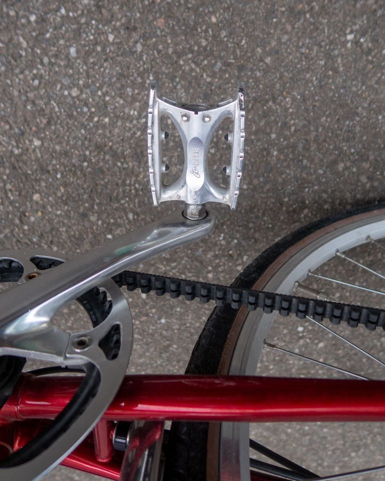Used Rakete Custom Rohloff Speedhub Gates Carbon 2020 Urban, Red — image 8 of 14
