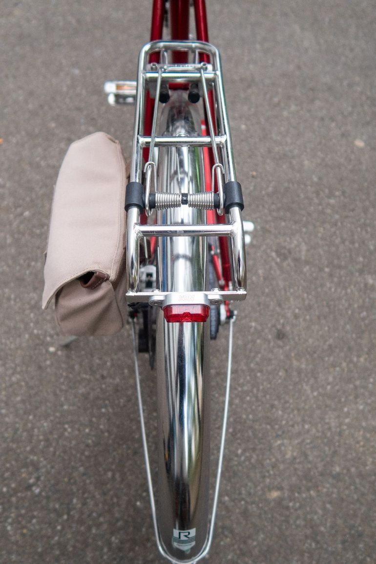 Used Rakete Custom Rohloff Speedhub Gates Carbon 2020 Urban, Red — image 13 of 14