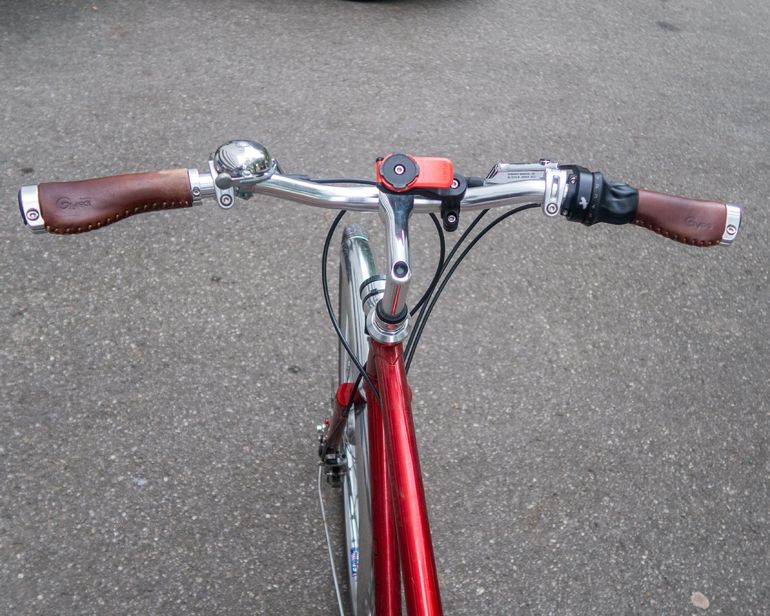 Used Rakete Custom Rohloff Speedhub Gates Carbon 2020 Urban, Red — image 9 of 14