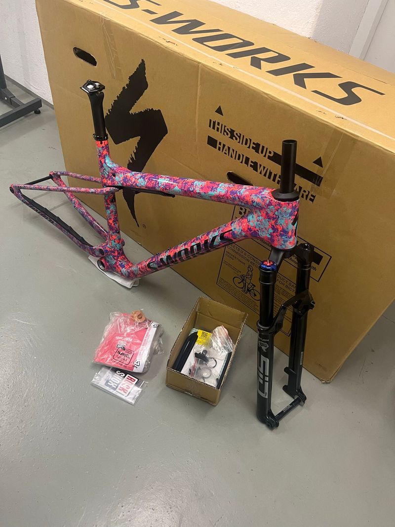 Gebrauchtes Specialized S-Works Epic World Cup WC Frameset - RockShox SIDluxe WCID Ultimate 2025 MTB