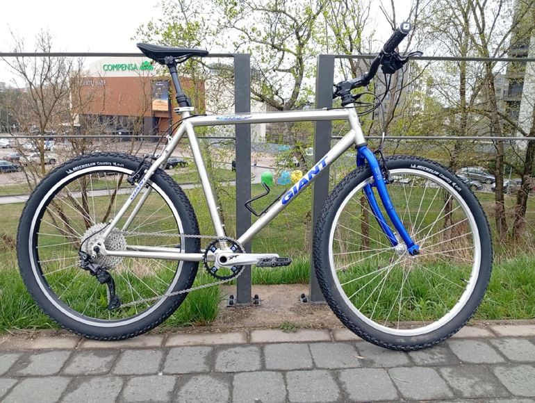 Giant Terrago Shimano Deore 1996 Mountainbike usato, Grigio chiaro — immagine 5 di 5