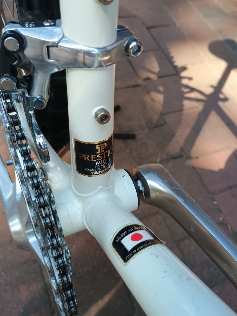 Used Panasonic MC Team Custom Shimano Deore XT 1990 Mountainbike, White — image 3 of 13