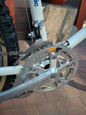 Used Panasonic MC Team Custom Shimano Deore XT 1990 Mountainbike, White — image 8 of 13