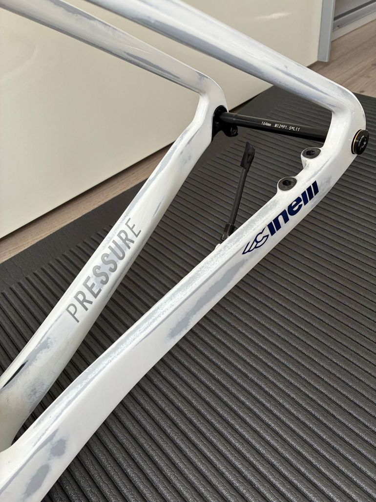 Used Cinelli Pressure Frameset 2024 Road & Gravel, White — image 7 of 19