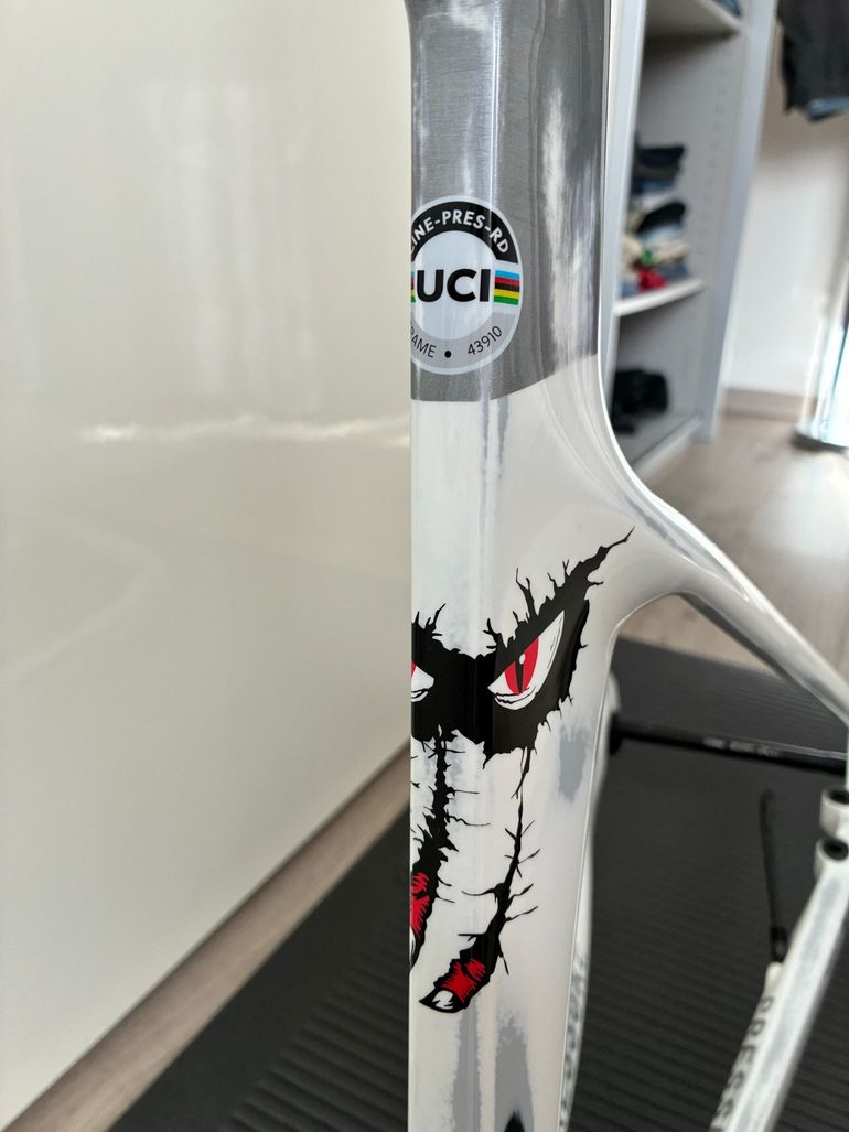 Used Cinelli Pressure Frameset 2024 Road & Gravel, White — image 6 of 19
