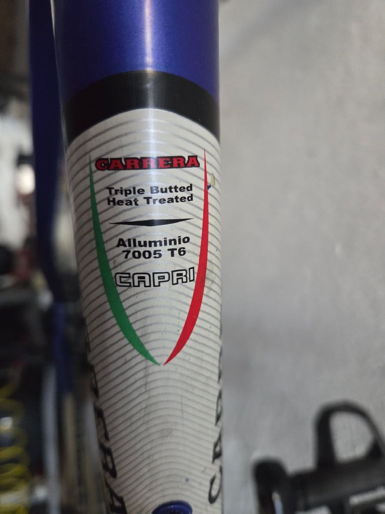 Used Carrera Custom Campagnolo Record 1997 Road & Gravel, White — image 5 of 6