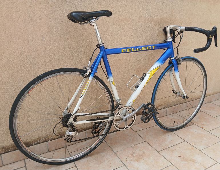 Used Peugeot Custom Campagnolo Veloce 2009 Road & Gravel, Blue — image 2 of 5