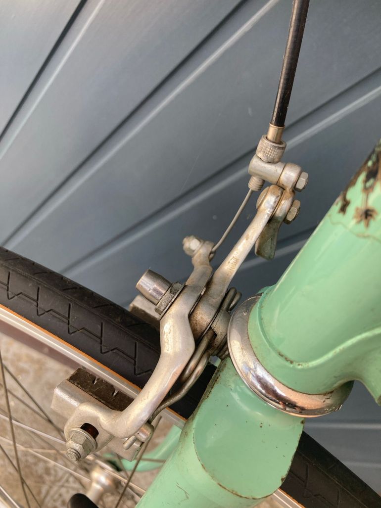 Used Bianchi Eroica Campagnolo Valentino FAHRBEREIT 1976 Road & Gravel, Green — image 7 of 9