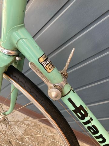 Used Bianchi Eroica Campagnolo Valentino FAHRBEREIT 1976 Road & Gravel, Green — image 6 of 9