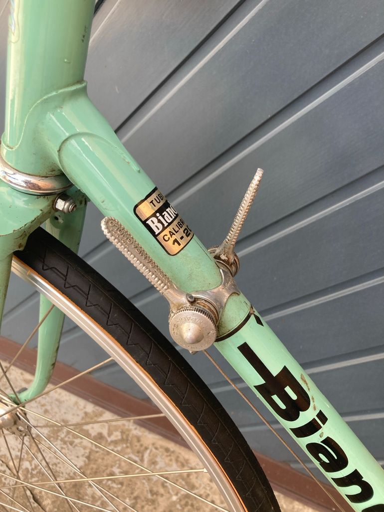 Used Bianchi Eroica Campagnolo Valentino FAHRBEREIT 1976 Road & Gravel, Green — image 6 of 9