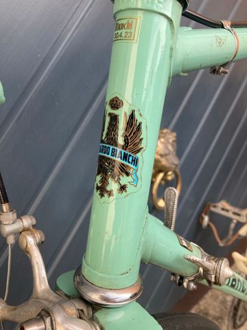 Used Bianchi Eroica Campagnolo Valentino FAHRBEREIT 1976 Road & Gravel, Green — image 9 of 9