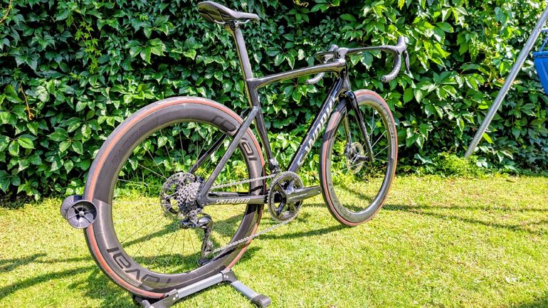 Used Specialized Tarmac SL7 S-Works Dura Ace Di2 2023 Road & Gravel, Black — image 2 of 18