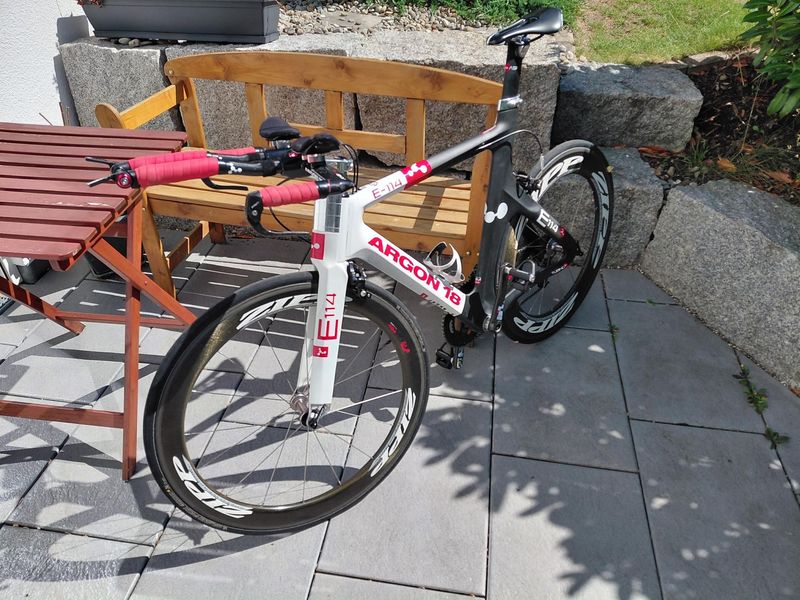 Used Argon 18 E-114 Triathlonrad Rahmengröße L 2010 Road & Gravel