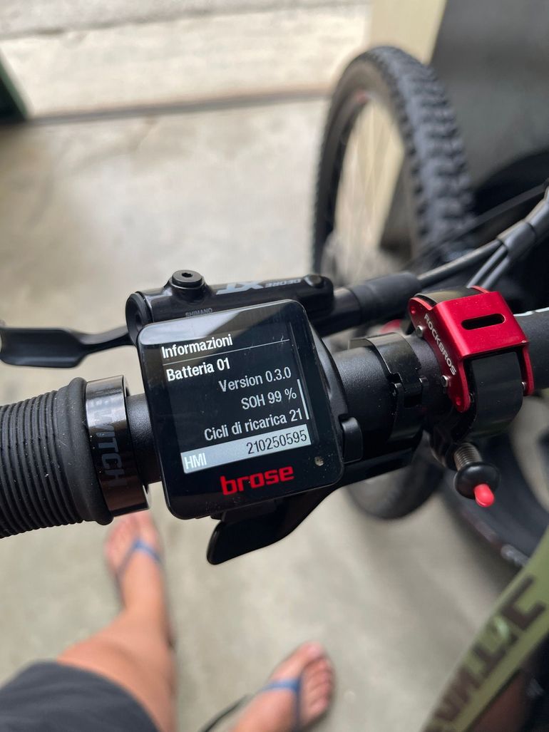 Fantic XMF 1.7 L 2025 2025 Mountainbike usato, Verde — immagine 5 di 7