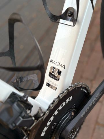Used Aurum Magma - size 56 - 2022 2022 Road & Gravel, White — image 12 of 15