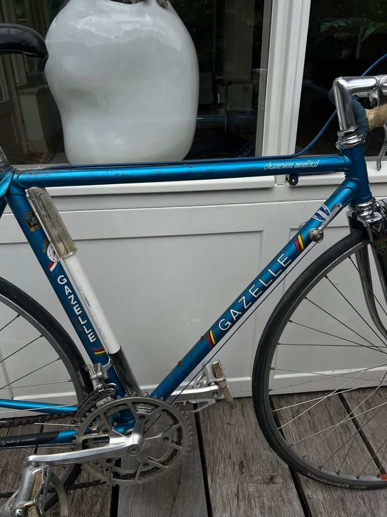 Gazelle Champion Mondial - Campagnolo Nuovo Record 1985 Road & Gravel d'occasion — image 13 sur 16