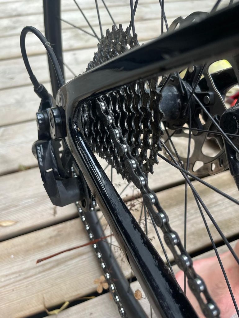 Gebrauchtes Cannondale Synapse Carbon 3 L 2023 2023 Road & Gravel, Schwarz — Bild 7 von 15