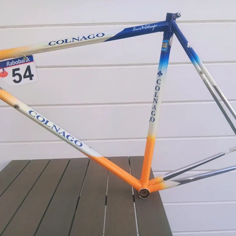 Used Colnago Master Lite Freuler Frameset (60.5) 1996 Road & Gravel, Orange — image 2 of 22