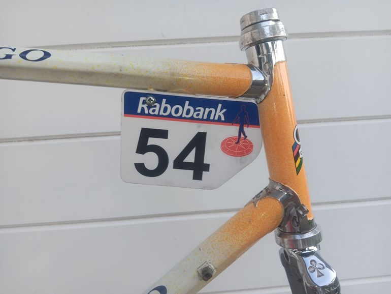 Used Colnago Master Lite Freuler Frameset (60.5) 1996 Road & Gravel, Orange — image 4 of 22