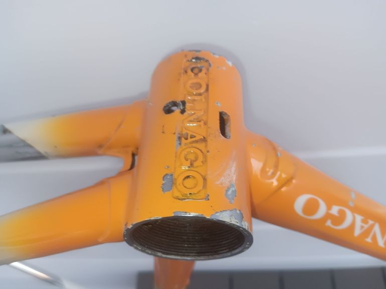 Used Colnago Master Lite Freuler Frameset (60.5) 1996 Road & Gravel, Orange — image 12 of 22