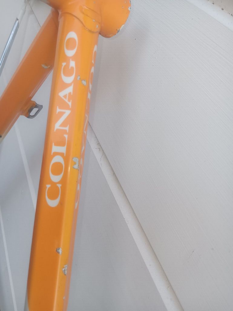 Used Colnago Master Lite Freuler Frameset (60.5) 1996 Road & Gravel, Orange — image 18 of 22