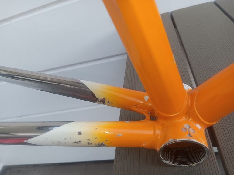 Used Colnago Master Lite Freuler Frameset (60.5) 1996 Road & Gravel, Orange — image 6 of 22